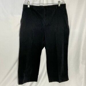 Size 18 Black Capri Pants by Studio Works